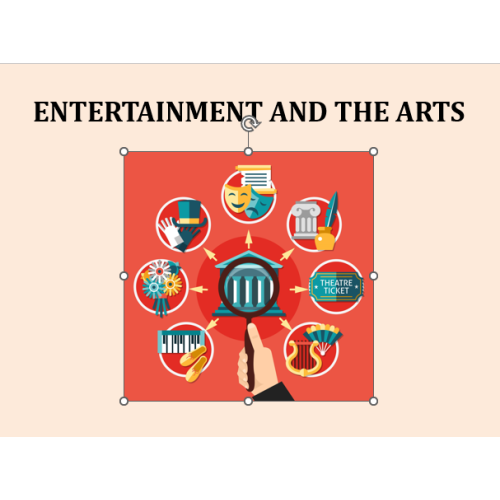 Entertainment and the arts